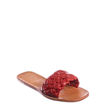 puffy woven sandals