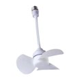 thumbnail image 2 of Esquirla Ceiling Fan No Light Creative Socket Fan for Living Room Dining Room Kitchen flexible hose fan, 2 of 8
