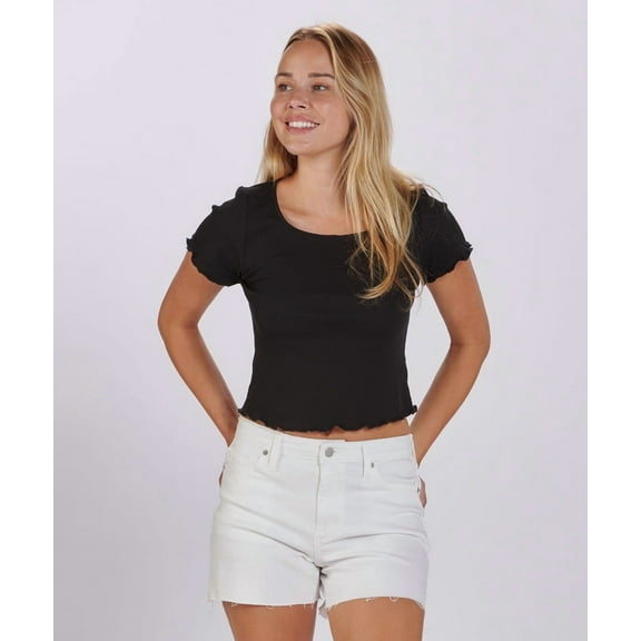 Boxercraft BW2403 Women's Baby Rib Top-Black-2XL