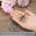 thumbnail image 6 of 500Pcs Eye Pins Jewelry Findings Eye Pins 20mm Iron Eye Pins for Jewelry Making 21 Gauge Dark Gray, 6 of 6