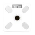thumbnail image 2 of HLONKSolar-Powered Smart Bathroom Scale with Bluetooth - Glass Body Composition Monitor  LED Display  and Customized App for Weight and Fitness Tracking Pink, 2 of 9