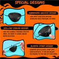 thumbnail image 3 of Venda para los Ojos Cateissary Negro Accesorio de Disfraz de Pirata para Halloween, 3 of 6