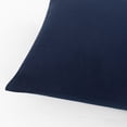 thumbnail image 4 of FLXXIE 1800 Count Double Brushed Microfiber Envelope Pillowcases Set of 4, Standard, 20" x 26", Navy Blue, 4 of 5