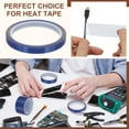 thumbnail image 5 of Uxcell PET Heat Tape  High Temp Resistant Transfer Tape for Sublimation PCB Masking Wire Splicing DIY Crafts 18mm x 33m 2 Blue, 5 of 7