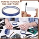 thumbnail image 5 of Cinta de Calor PET Uxcell Cinta de Transferencia Resistente a Alta Temperatura para Enmascaramiento de PCB, Empalme de Cables, Manualidades DIY 25mm x 33m 2 Azul, 5 of 7