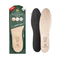 thumbnail image 1 of Plantillas H HANDARTE de piel antiolor para zapatos de hombre de talla grande, 1 of 6
