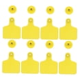 thumbnail image 4 of Nicehomfit Fade-Resistant Yellow Plastic Cow Ear Tags for Farm Use 100Pcs, 4 of 8