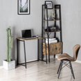 thumbnail image 2 of Boost Industries DF-8040F Compact 31" Wide Foldable Computer/Study Desk for Home and Office (Rustic Wood), 2 of 7