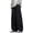 Black, variant on Bibifish Mens Pants Casual Wide Leg Pants Comfort Fit Drrawstring Pants Spring Autumn Everyday Wear Trousers Solid Color Casual Pants