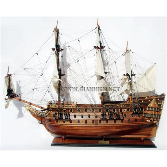 HMS Prince Wooden Model Tall Ship