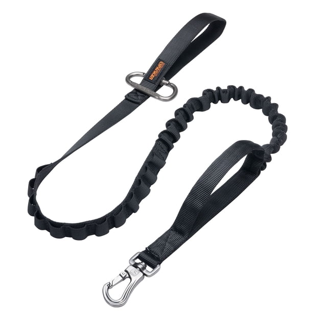 Correa elástica táctica para perros EXCELLENT ELITE SPANKER negra