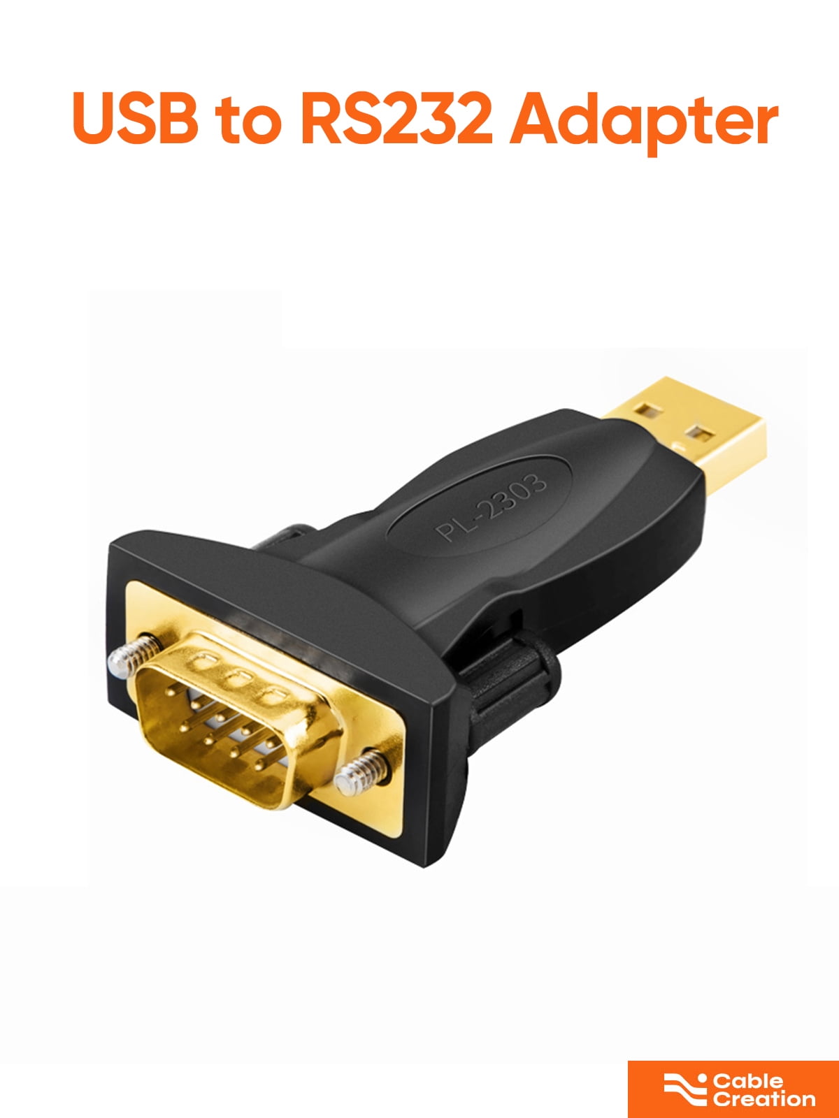 CableCreation USB to Serial Adapter, USB to RS232 USB to Converter 9-Pin FTDI Chipset for , Mac OS and Linux - Walmart.com