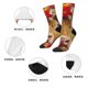 thumbnail image 5 of Balery White And Red Daisy Cow Calcetas Largas con Estampado para Hombre y Mujer – Suaves y Transpirables, Talla Única (US 5-11), 5 of 6