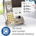 thumbnail image 4 of Atandampt El52213 2Handset Expandable Cordless Phone With Answering System Andamp Extralarge Backlit Keys, 4 of 12