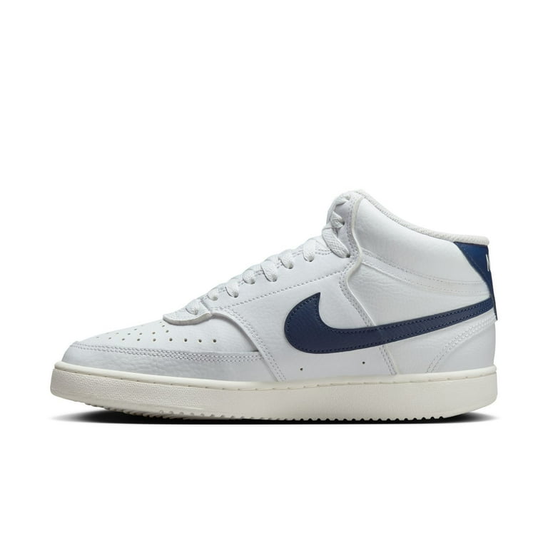 Nike Court Vision Mid-Top Women's Shoes Color: Black White Nike Court Vision Mid-Top Women's Shoes Color: Black White