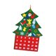 thumbnail image 1 of Bewildely Árbol de Navidad de fieltro, adornos de Navidad desmontables para colgar en la pared DIY para niños pequeños, decoraciones para el hogar, Kits de decoración para fiestas No.02 Bewildely HA000422-02B, 1 of 6