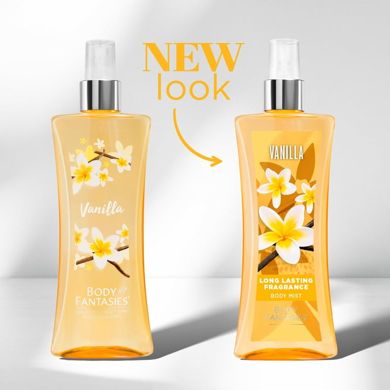 Body Fantasies Signature Fragrance Body Spray, Vanilla, 8 oz