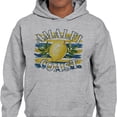 thumbnail image 2 of Amalfi Coast Hoodie Sweatshirt Unisex 4X-Large Grey, 2 of 5