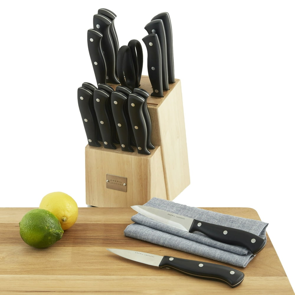 emeril lagasse knife set 18 piece