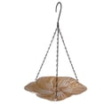 thumbnail image 3 of simhoa Outdoor Hanging Bird Feeder Bird Bath Bird Food Holder for Yard Lawn Outside Golden, 3 of 10