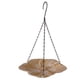 thumbnail image 4 of Comedero para pájaros colgante perfecl decoración de jardín Baño de aves Metal resistente Dorado, 4 of 8