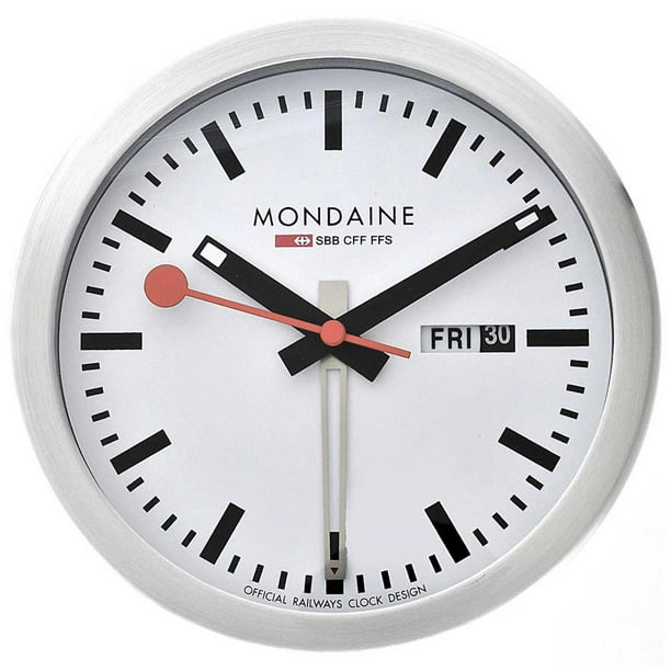 Mondaine A993 Mcal 16sbb White Dial, Mondaine Mini Desk Clock