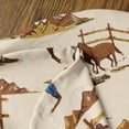 thumbnail image 2 of Sweet Jojo Designs Wild West Cowboy Brown Red Blue Nursing Pillow Cover Case (Pillow Not Included) (Pillow NOT Included), 2 of 5