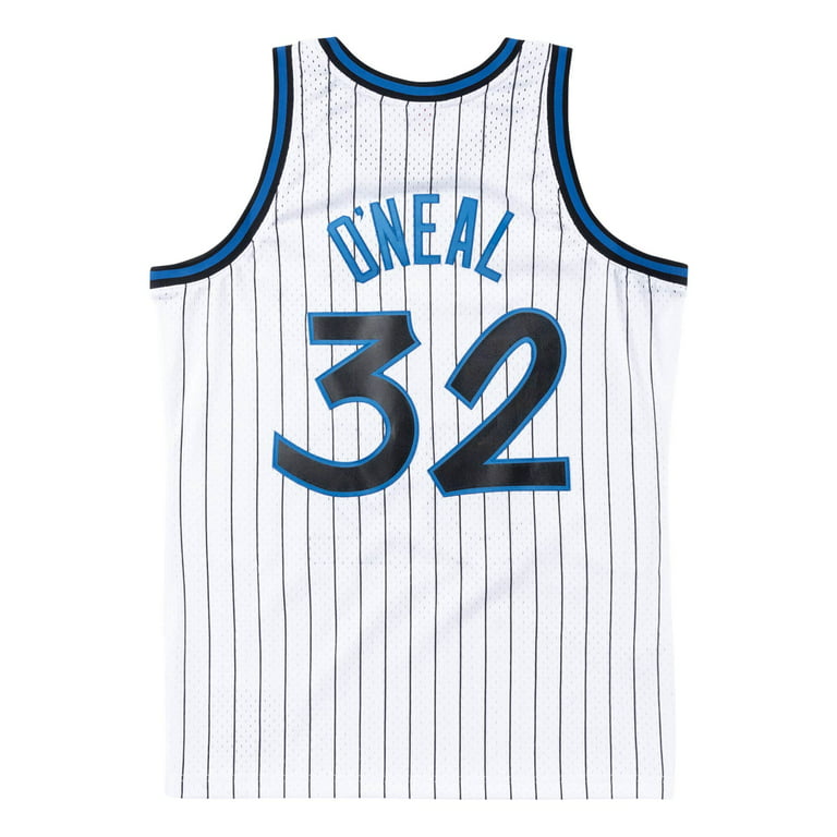 Framed Shaquille O'Neal Orlando Magic Autographed White 1993 Mitchell &  Ness Authentic Jersey
