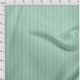 thumbnail image 4 of oneOone Polyester Spandex Aquamarine Green Fabric Christmas Sewing Material Print Fabric By The Yard 56 Inch Wide, 4 of 5
