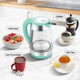 thumbnail image 7 of Fast-Boiling Electric Kettle - 1.7L Hot Water Kettle 1500W With Auto Shut-Off - Water Boiler For Coffee & Tea - Boil-Dry Protection, Cool-Touch Handle, 360° Base - Black, 7 of 7
