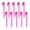 Rose Red 10pcs, variant on OIUR 10Pcs Camping Tent Stake Heavy Duty Multi-functional Outdoor Garden Yard Patio Lawn Tarp Canopy Windproof Ground Spike Tent Peg
