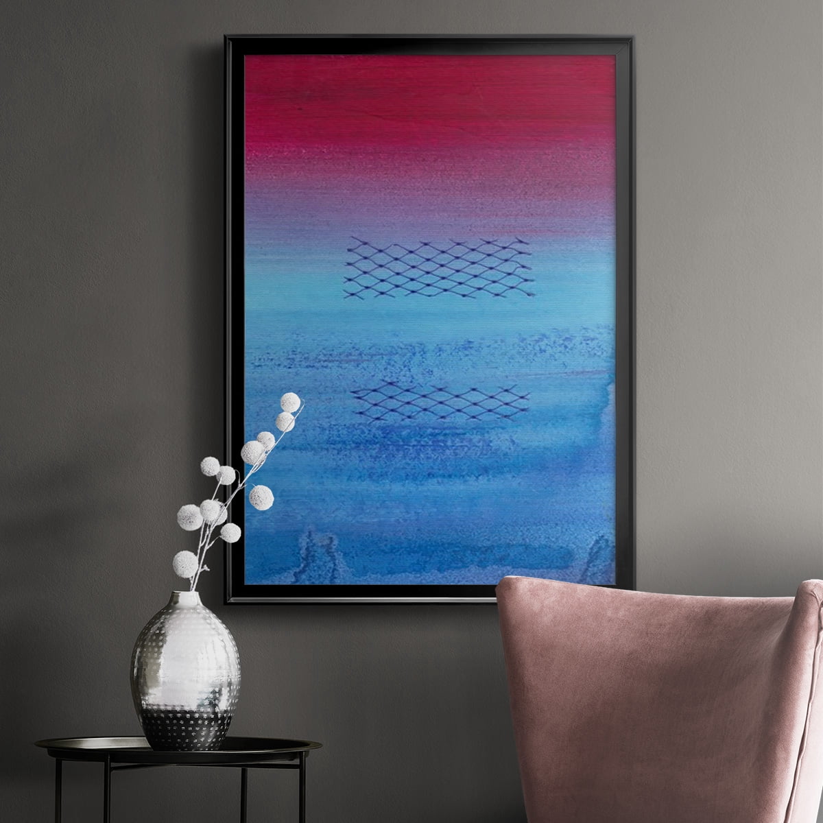 Gently Oppose II Premium Framed Print, in Gold, Black, or Silver - Ready to Hang