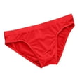 thumbnail image 2 of Delliss Men's Ice Silk Bikini Underwear Trendy Triangle Pants, 2 of 3