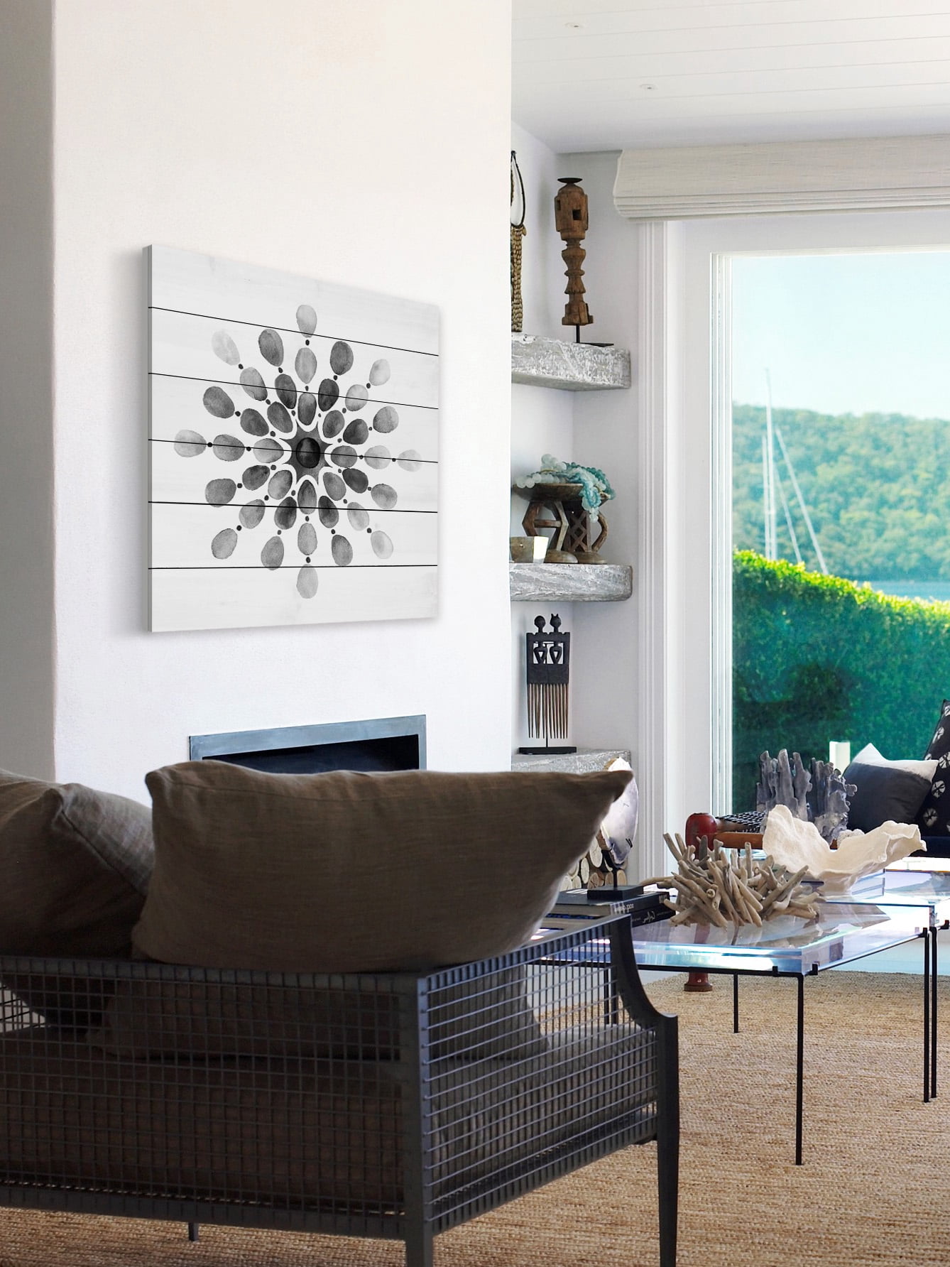 Marmont Hill From Within White Wood Wall Art, 24" x 24"