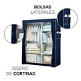 thumbnail image 5 of Closet Organizador de Ropa | Armario Armable | Ropero Portátil Amplio | Acero Inoxidable | Tela Impermeable, 5 of 5