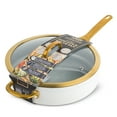 Thyme & Table Nonstick 4.5 QT Supreme Saute Pan, Cream