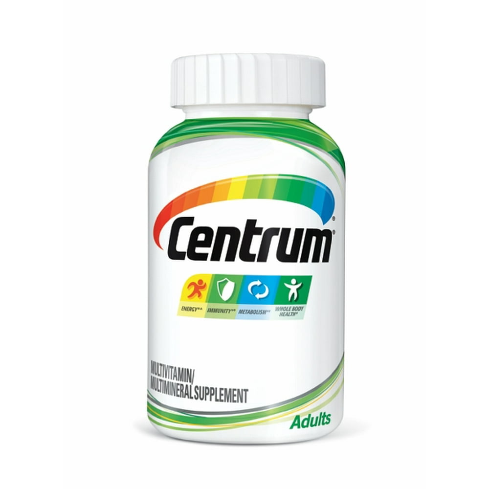 Centrum Silver Adult 50+ Multivitamin Tablets, 250 Ct