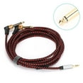 thumbnail image 6 of 3.5mm 1/8”TRS Male to 2X 6.35mm 1/4" TS Male Mono Y-Type Cable Splitter Compatible for Home Stereo Systems Laptops Amplifiers Mixers MP33m/9.8ft, 6 of 8