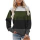 thumbnail image 3 of Moda mujer manga larga impresa damas o-cuello blusa tops camisetas sudadera Pompotops gfhjh18760, 3 of 5