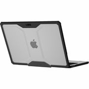 UAG MacBook Air 13 Case M5 2026 M4 2025 M3 2024 M2 2022 - Translucent Rugged Lightweight Slim Tactile Grip Laptop Protective Cover, Plyo Ice/Black