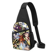 Chest Shoulder Backpack Fanny Pack Crossbody Bags Naruto