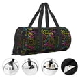 thumbnail image 5 of KLL Color Summer Duffle Bag For Men Women Sport Gym Fitness Tote Travel Training Workout Basketball Football Weekender, 5 of 8