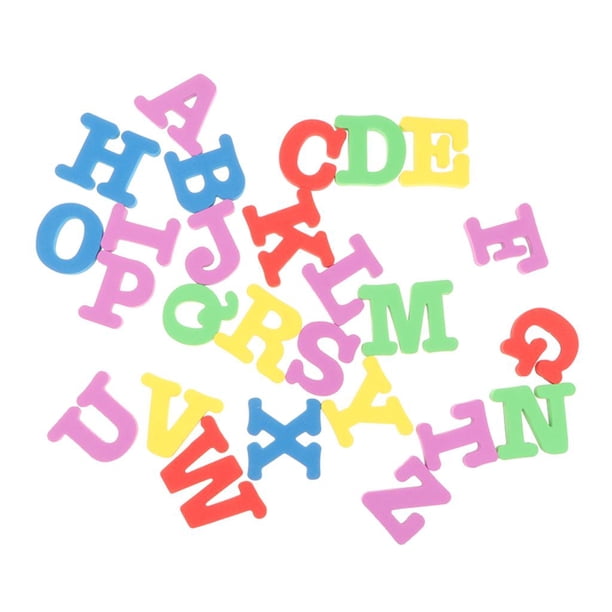 Juguete de Letras Magnéticas Baoblaze A ~ Z educativo para Bebés multicolor