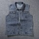 thumbnail image 3 of Chaleco vaquero clásico para hombre, chaqueta de talla grande, 7XL, 8XL, 6XL, primavera y otoño, moda urbana, holgado, ropa de marca para hombre de gran tamaño, 3 of 5