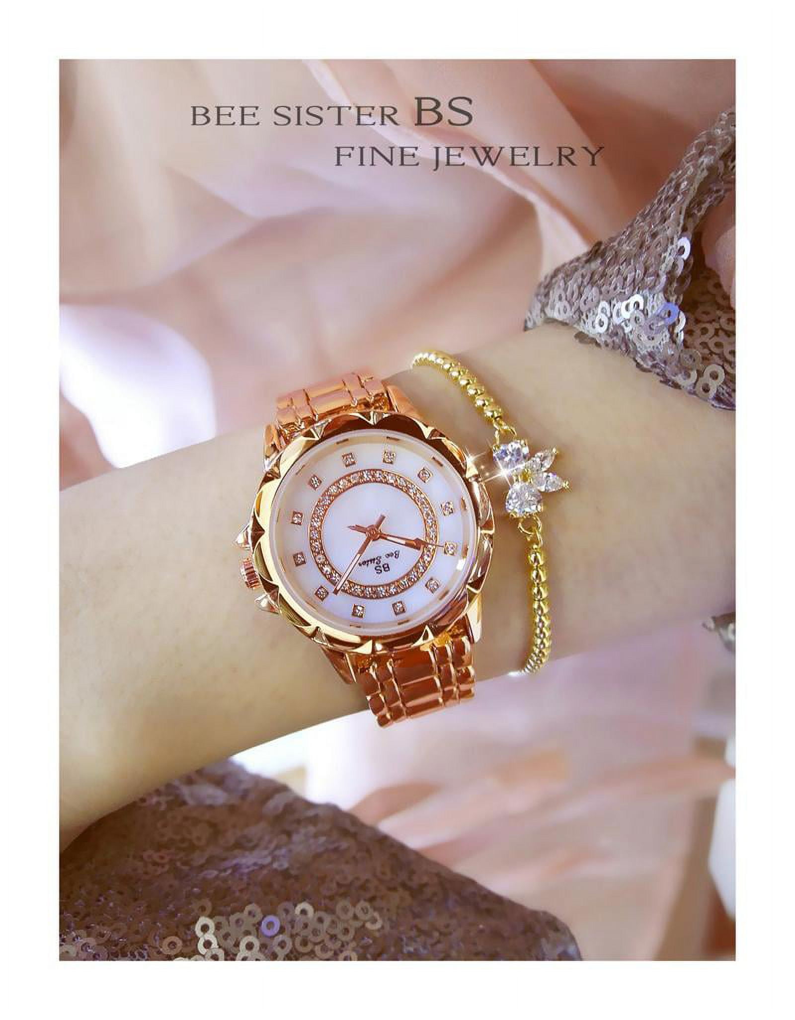 Women Wrist Watch 2022 Square Rose Gold Ladies Watch For Female Clock  Stainless Steel Women Watches Top Brand Luxury Rhinestone