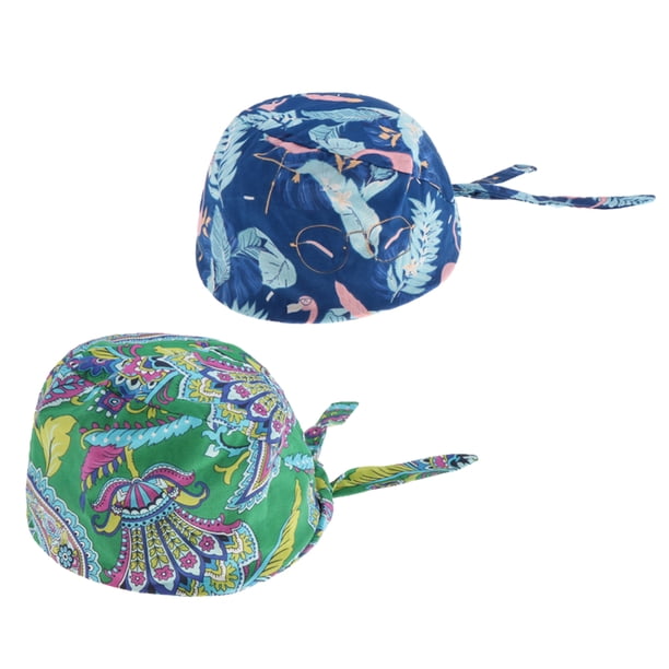 Gorro médico ajustable unisex Sunnimix Flamenco 2 piezas para mujer