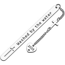 Baptism Gifts for Girls Boys 2025 Christian Confirmation Bookmark Gifts for Teens First Communion Christening Gifts for Goddaughter Godson Godchild Baby Girl Adult Baptism Gifts for Teen Religious