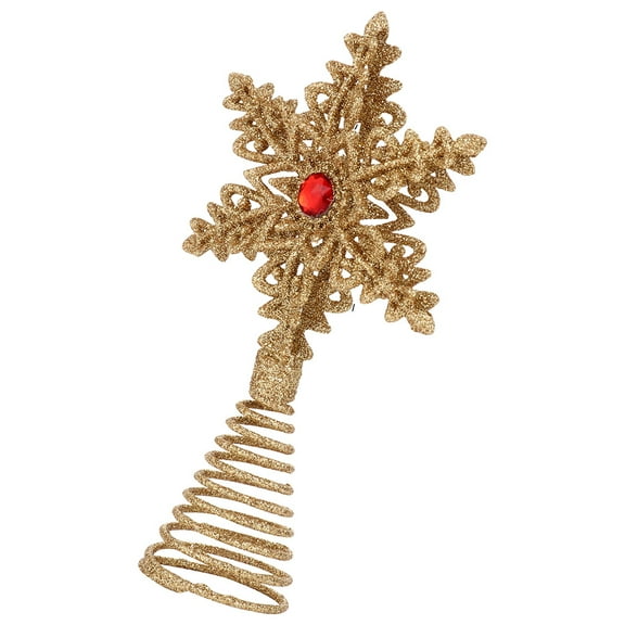 TAILTOSS Traditional Tree Toppers Golden Iron 2Pcs Christmas Tree Decorations
