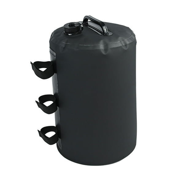 Bolsa de agua multifuncional para tienda de campaña, relleno de agua, arena plegable, bolsa de agua para tienda de campaña, peso del agua, compacto y ligero