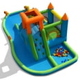 thumbnail image 4 of Topbuy Inflatable Bounce House Water Slide Kids Bouncer Splash Pool w/Air Blower, 4 of 7
